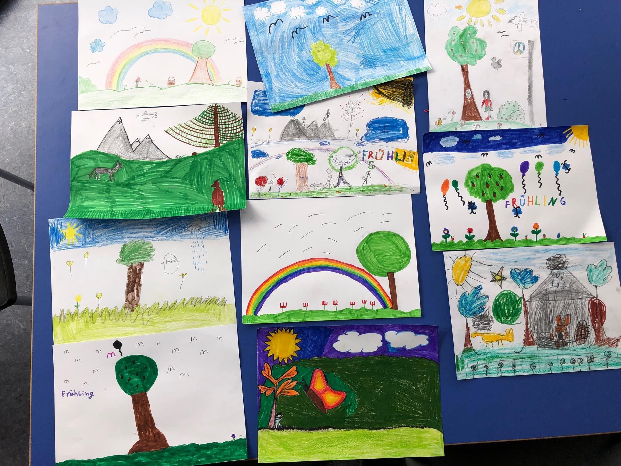 Malwettbewerb "Wimmelwiese" 2022 Malwettbewerb "Wimmelwiese" 2022